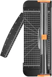 New A4 Portable Paper Trimmer Paper Cutter Cutting Machine Long Cutting Length Paper for Craft Scrap Laminated Card Paper Photo Scrapbooking Scrapbooking Slider Craft Guillotine Wrapping Paper
