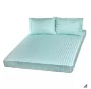 New Royal Comfort 1200 Thread Count Damask Stripe Cotton Blend Sheet King Set