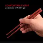 1 Pair Wooden Folding Chopsticks Outdoor Camping Tableware Portable Chopsticks