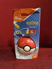 Pokemon MEGA Construx Chinchou Series 6, New, Sealed