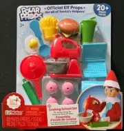 The Elf on the Shelf POLAR PROPS Cooking School Set 22 pcs. Elf Mates*New Sealed