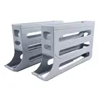 Automatic freshness maintenance egg storage box 12pcs four layer slide