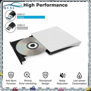 適用於 PC 筆記本電腦 Mac 的外置超薄 USB 3.0 DVD 驅動器 DVD ± RW CD-RW 刻錄機播放器