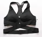 Victoria's Secret Women's VSX Elevate™ Plunge Wrap Sports Bra ZG3 Black Medium