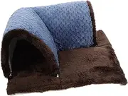 Collapsible Guinea Pig Tunnel Expandable Indoor Activity Tube for Rabbits Ferrets Hamsters Chinchillas Portable Easy to Store Play and Rest Area