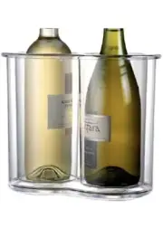 Prodyne Twin-Chill 2 Bottle Iceless Wine Cooler Doubles as a Ice Bucket NEW
