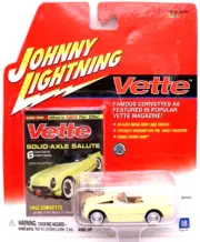 Johnny Lightning Vette 1955 Chevy Corvette lt yellow WLRR's