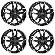 4 Rial Wheels Lucca 6.5Jx17 ET38 4x100 SWFP for FIAT 124
