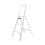 Lucano 3 Step Ladder White