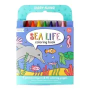 Ooly Carry Along – Sea Life Colouring Book Age3+ 05542