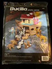 NEW Bucilla Noah's Ark plastic canvas kit 6085