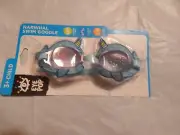 NARWHAL EYE POP UNICORN SWIM GOGGLES