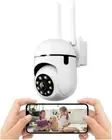 Wireless Solar Powered WIFI Security Camera Outdoor Pan/Tilt Detect
