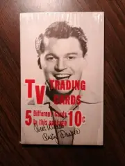1950s Exhibit Supply Company Unopened TV Trading Card Cello