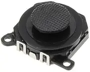 Gametown Replacement Parts Analog 3D Button Thumbstick Stick Joystick Rocker with Cap for Sony PSP 1000 1001 -Black
