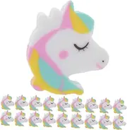 DOITOOL 50pcs Mini Horse Erasers Cute Classroom Rewards Office Supplies Portable Animal Erasers for School Prizes Vending Machine Fillers Stationery