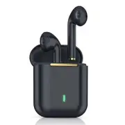 Wireless T & G J18 Bluetooth Earphones With Charging Box Black Earbuds