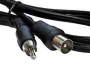 RF TV Aerial Cable For N64 NES SNES Sega Mega Drive And Master System