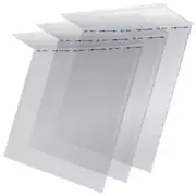10-Pack JAPANESE RESEALABLE 10" Vinyl Record Outer Jacket Sleeves (F202 CP)