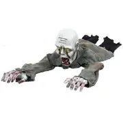 Halloween Party Decorations Horror Layout Crawling Ghosts Voice Control Toy Electric Eye Glow Crawling Ghost Haunted House Style B