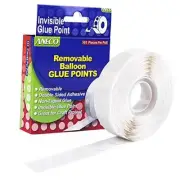 500 Pieces Clear Balloon Glue Points Removable Adhesive Dots Double Sided