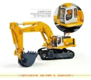 1:87 Excavator Crawler Construction Equipment Alloy Metal Diecast Model Truck