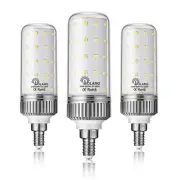 E12 LED Bulbs,25W LED Candelabra Bulbs,200 Watt Equivalent, Daylight White 60...