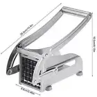 Stainless Steel French Fries Slicer Potato Chipper Chip Cutter Chopper Maker Veg