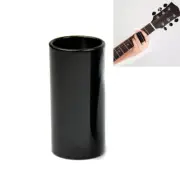 1pc Guitar Slide Black Stainless Steel Finger Knuck X7A7
