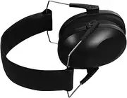 TEHAUX Noise Reduction Earmuffs Comfortable Ear Protection for Workshop Studying and Sleep Secure Fit Padded Design Noise Blocker Hearing Protection Ear Protector Black
