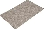 Artiss Kitchen Mats, 45 x 75cm Textile Non-Slip Floor Rugs Anti Fatigue Door Standing Mat, Waterproof Comfort Carpet for Living Room, Bathroom, Laundry, Sink