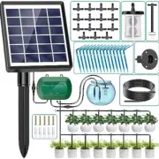 2024 Latest Drip Irrigation Kit for Potted Plants Solar System for Garden Suppor