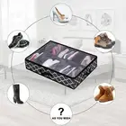 Shoes Container Large Capacity Multi-purpose Transparent Cover Under-bed Shoes