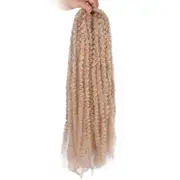 20Inch Synthetic Afro Puff Marley Braids Hair Long Crochet Kinky Curly Hair Wonder Lady Hair Extensions