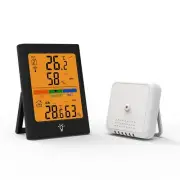 Indoor Outdoor Digital Thermometer Hygrometer Wireless Smart Temperature and