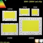 LED chip COB 30w 50w 100w 150w 200w smart lamp watt flood light bulb 220V 240V