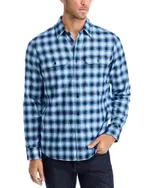 Michael Kors Plaid Classic Fit Button Down Shirt
