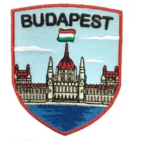 在飛比找有閑購物優惠-匈牙利 布達佩斯 熱燙補丁貼 熨燙袖標 背膠補丁布標 外套熨