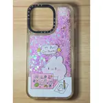 CASETIFY APPLE IPHONE 13 PRO 液體流沙手機保護殼 I'M BUSY BY TABETAAII