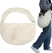 Small Pet Carrier - Puppy Bag, Pet Carrier with Shoulder Strap | Breathable Pet Carrier Bag, Portable Pet Travel Bag, East Carrier for Dogs, Cats, Small Pets
