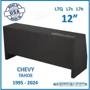 Chevy Tahoe 1995 - 2024 12" Dual Sub Box Subwoofer Enclosure Solo Baric