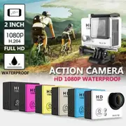 AMKOV4003 HD 1080P 2.0" 14.0 MP CMOS Sports DV Camera Camcorder w/ Wi-Fi 2 PCS Battery