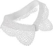 [AKOOSY] Meticulous Detailing Lace Collar Elegant Hanfu Accessory Stand Collar Cape Mandarin for Weddings