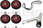 For Kenmore Elite Oasis Dryer Roller Kit With Belt & Pulley Part # NP3039106Z272