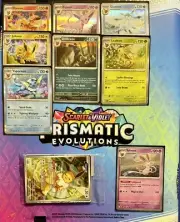 Pokémon Prismatic evolution Eeveelution Lot