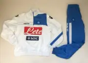 2880/08 MACRON Ssc Napoli Tracksuit Training Official Junior 1/2 Zip 58041445