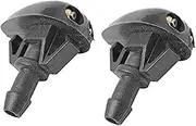 2 Pack Car Windshield Washer Wiper Water Jet Spray Nozzle Windscreen Washer Jets，for Nissan for Navara D22 D40 2004-2015 289313S500