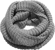 [CurcKua] Scarf for Women Loop Knitted Warm Scarf Thick Soft One Size Winter Scarf Comfortable Classic Fashion Chunky Scarf Womens Scarf Scarves for Women Winter Warm Scarf for Women Winter Scarf