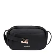 Kate Hill Women's Cassandra Camera Bag Adjustable Strap 24.5x7cm Black