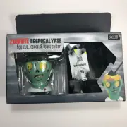 Zombie Eggpocalypse - Egg Cup, Spoon, and Toast Cutter